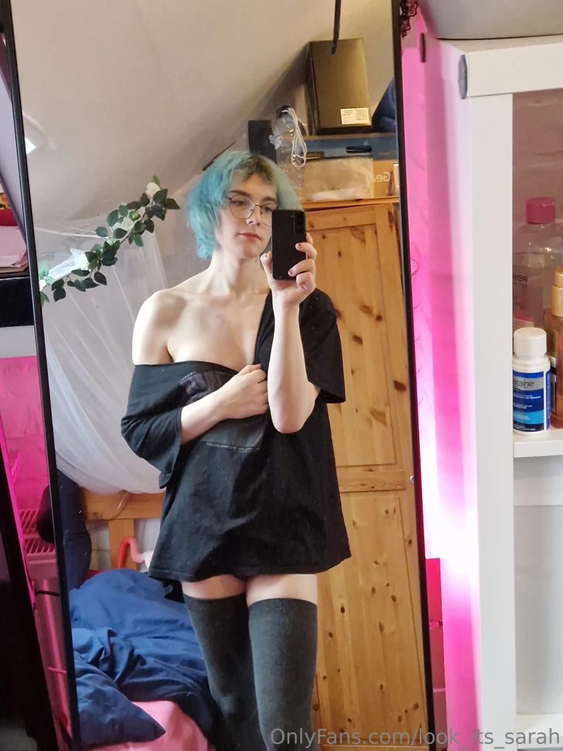 Do you want to rip off the tape from my tits and make me cream- i mean 