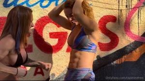 Taperedphysique vs xena belly punching battle for over 500 full length