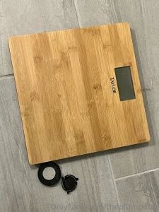 My scale broke but i got a new one courtesy of a fan and it looks like part 2