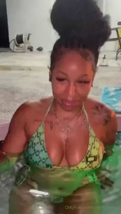 Pretty lips came over amp we had our own mini pool party lips was a part 15 