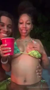 Pretty lips came over amp we had our own mini pool party lips was a part 16