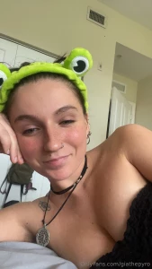 Self care saturday s are makeup free do you like my froggy headband part 2