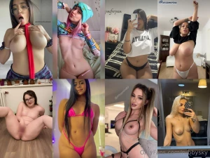 Chloedesireee zoemystique jeniferjean ariamoreu chubbynixiesin