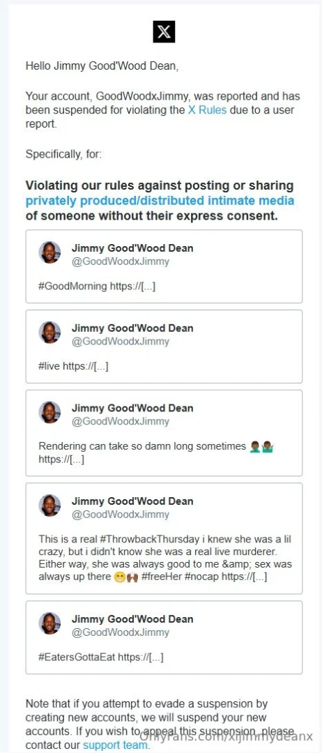 At least they provided a reason this time even if the reason isn t 