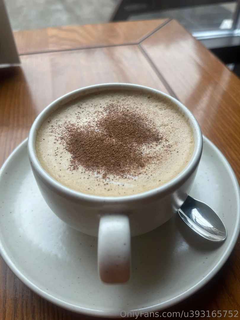 My new love is coffee with cinnamon 