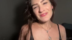 Ava comes home dressed up from dinner and gets used like a cumslut my