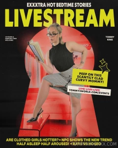 Join me for my first bedtime story livestream on tommykingvip on