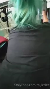 Getting choked and fucked while wearing my tail part 1