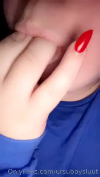 I love licking my fingers clean part 1 