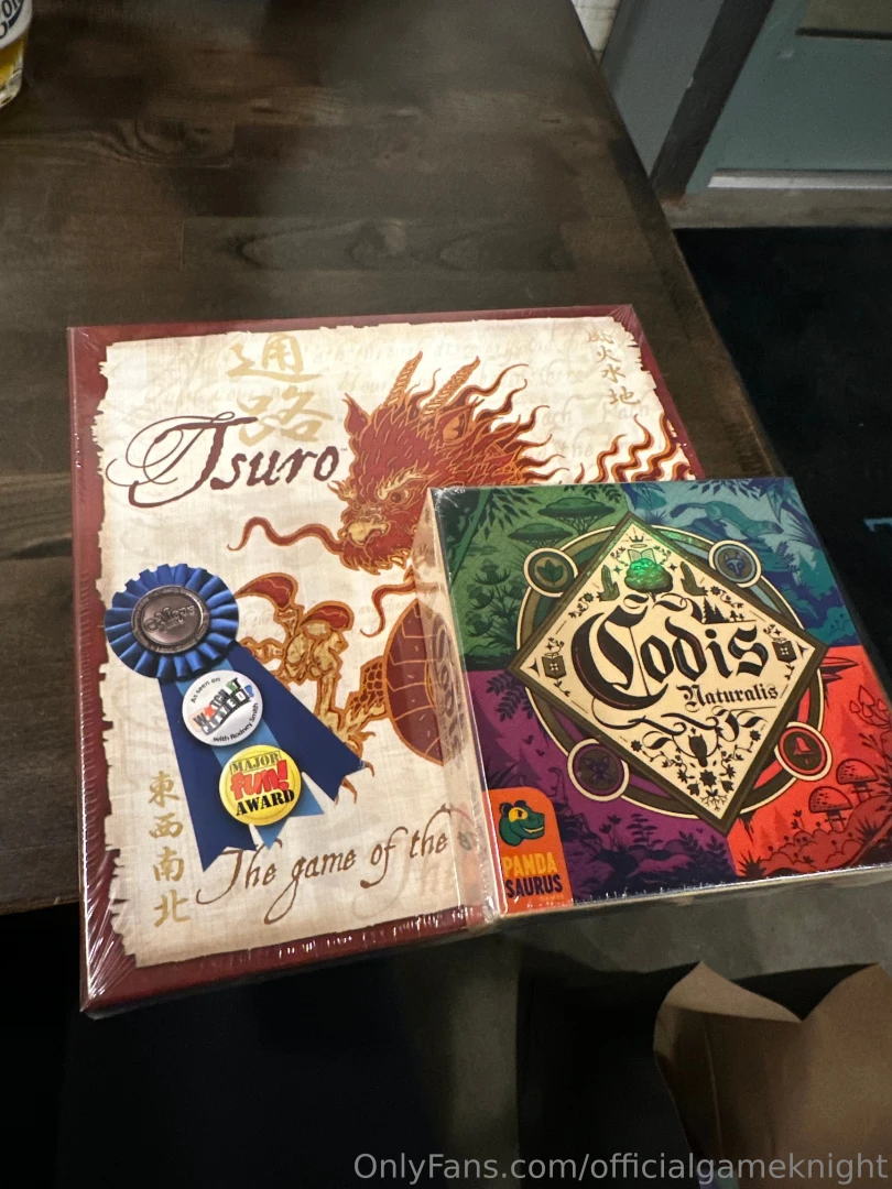 2 new games for my collection have you tried tsuro or codis 