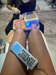 Thank you to my amazing follower who has paid for my little pedi treat