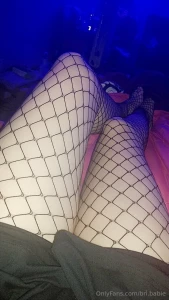 Fishnets make a girl feel sexy
