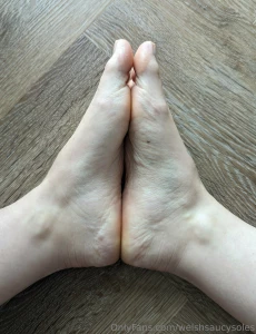 Soles toes and arches