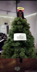 So i finally decided 2 put up a christmas tree amp decorate for