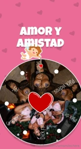 En el mes del amor y la amistad que mejor que celebrar con vosotros