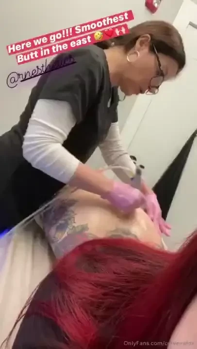 So i got a butt hydrafacial yesterday who here has ever got one it was 