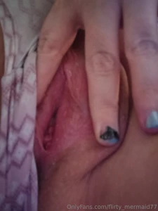 I m pulling my panties to the side for you to slide into