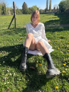 I went out to smell the daisies but it seems that today the wind