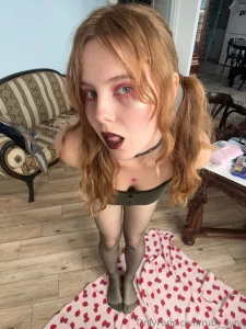 Looking up from the bottom and my thoughts are not innocent at all