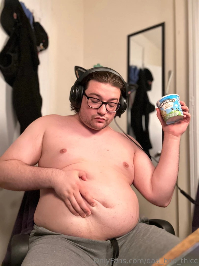 Talking about the effects of the ice cream diet while finishing my part 1 