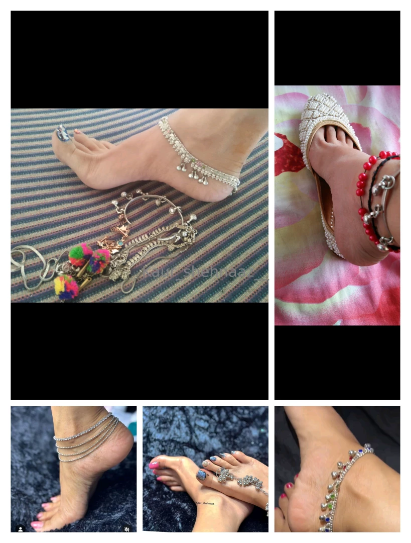 Old anklet heels jutti collb 
