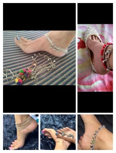 Old anklet heels jutti collb
