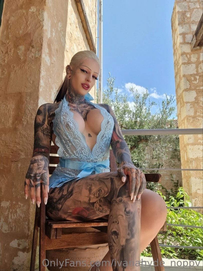 How cute is this blue babydoll imagine coming home from work and this part 1 