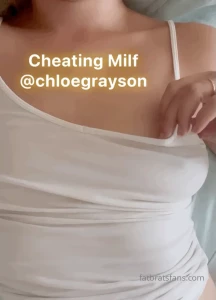 fatbrat - Cheating milf chloegrayson wants to make you horny while her husband part 2 