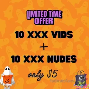 Bratty spooky treats 10 xxx vids 10 hot nudes for only 5 includes sex