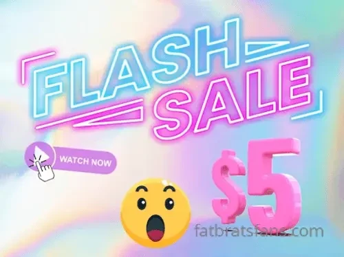 Exclusive flash deal for 3 fans only tip 5 and i ll send you all of 