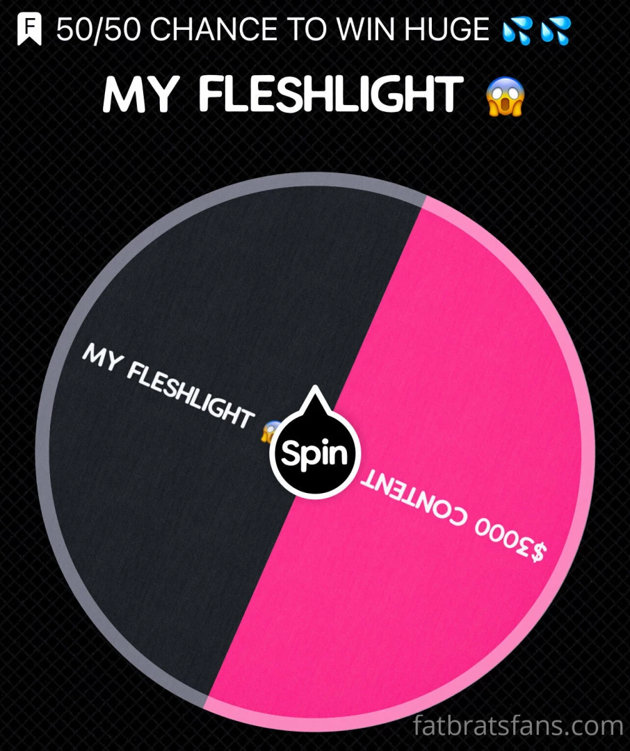 2 50 odds to win my fleshlight 