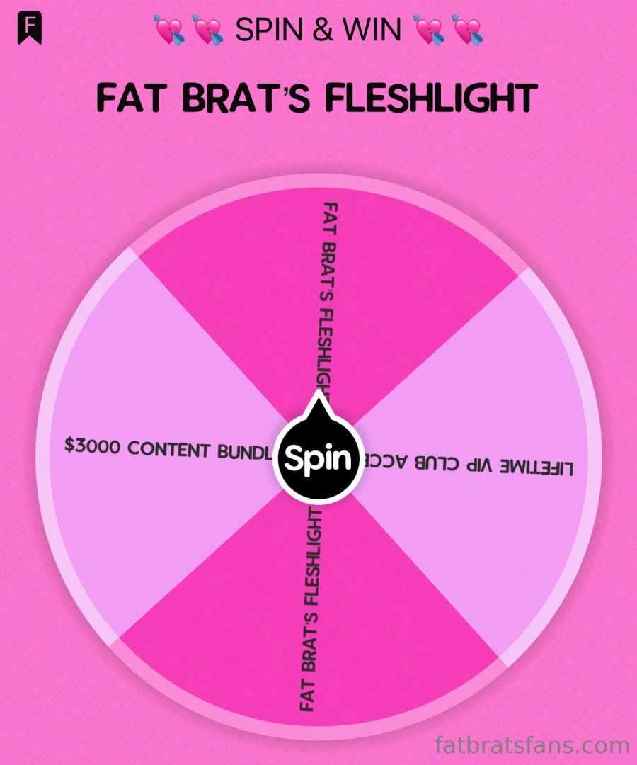 fatbrat - 50 tip 10 for 1 spin tip 15 for 2 spins results amp prizes given 