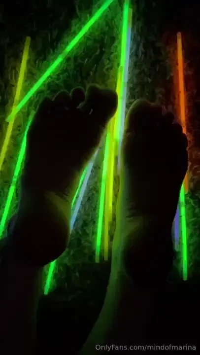 Glow stick fun part 1 