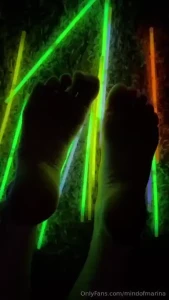 Glow stick fun part 1