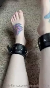 I got my first ankle cuffs thank you so much ben