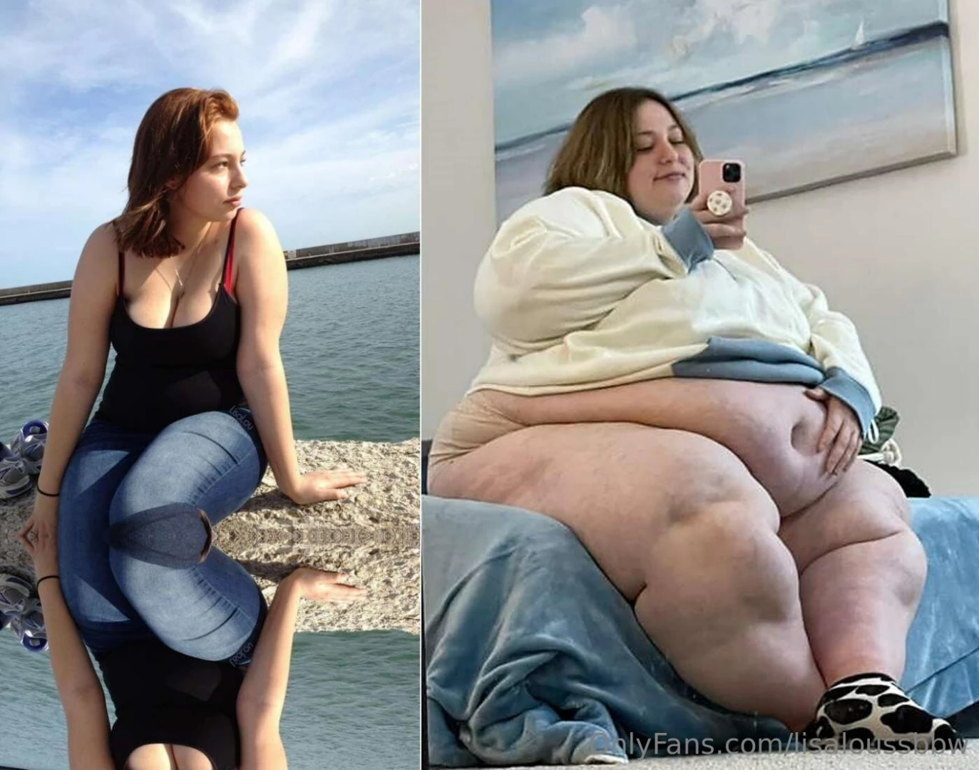 A fan made some before and afters of me i always like to share them part 1 