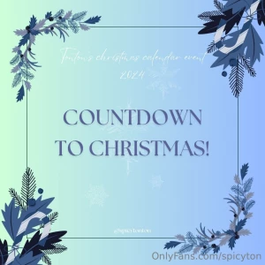 My christmas advent calendar event is starting today on my main page