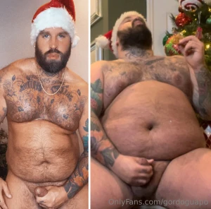 Merry xmas big daddy ate himself into oblivion earlier all the food i