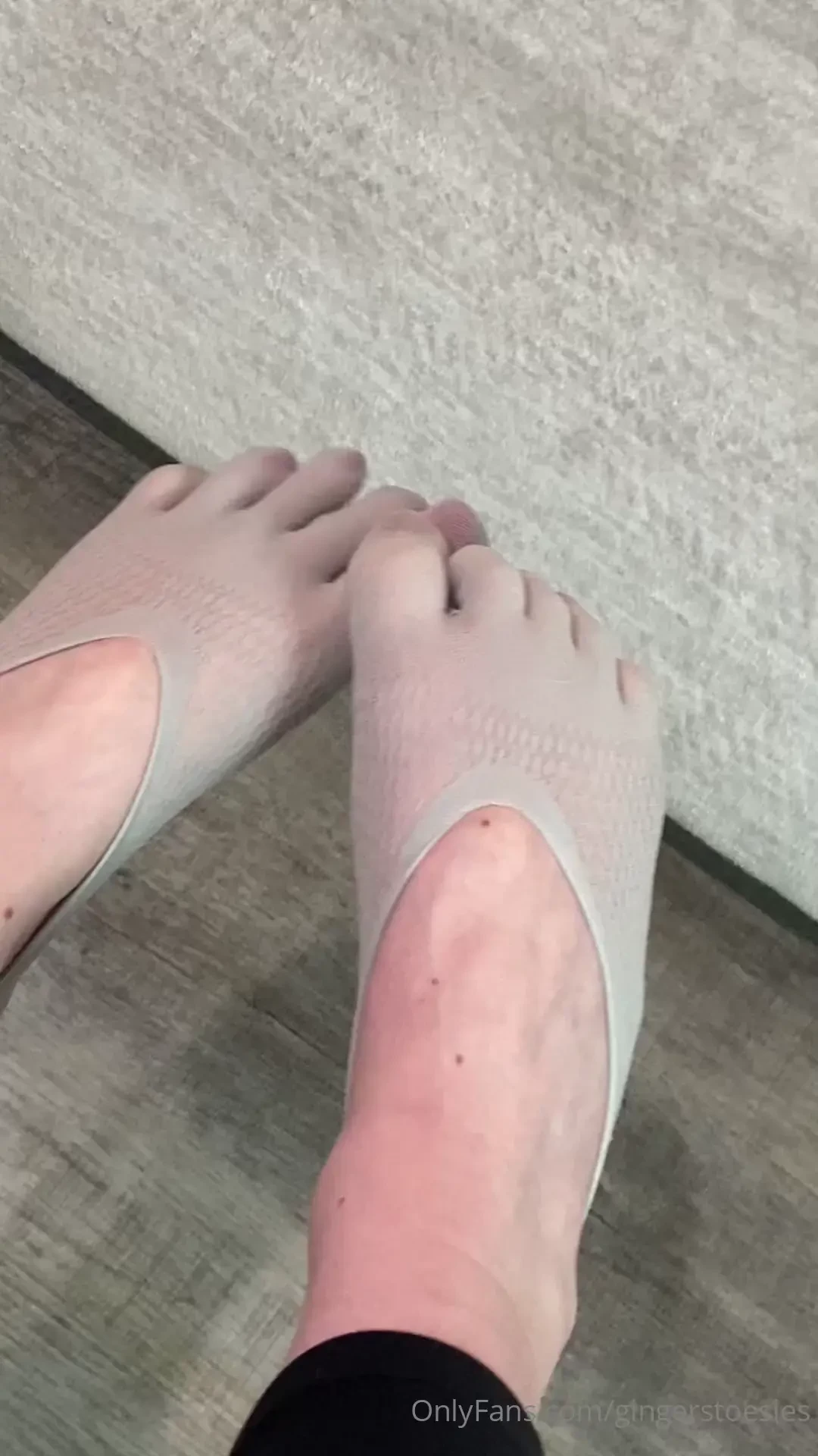 Do you like my sheer toe socks 