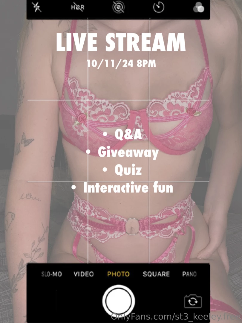 Sub to st3_keeley itll be free to watch 