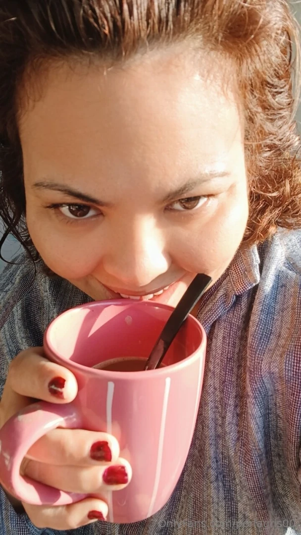 You already had your coffee 