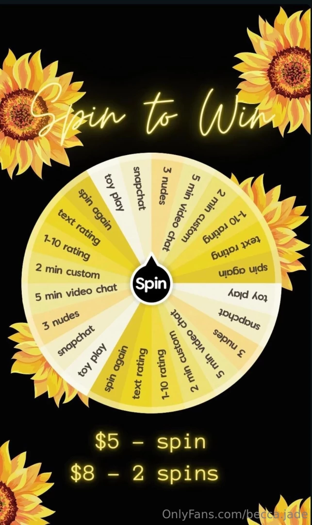 I like this idea better for the wheel spin play with me all day 