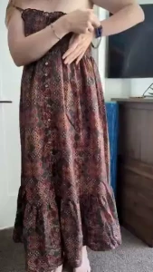 I got a new dress too do you like it