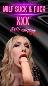 Pov roleplay- sloppy mutual dildo blowjob and fucking tip 24 79 to get