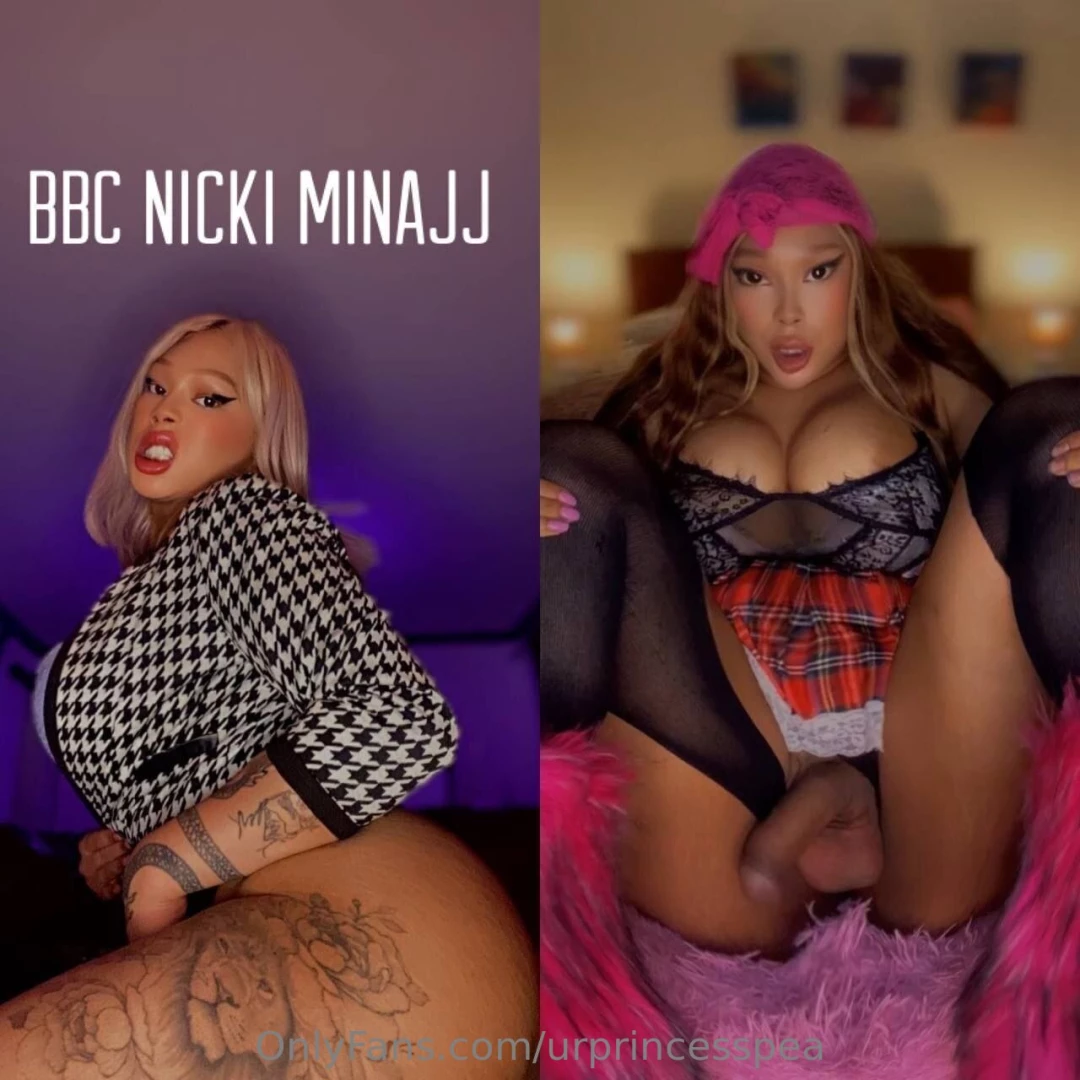 The trans nicki minaj she s the one and only nicki minaj bbc naked oil part 11 