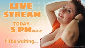 It s happening today - just a few hours left i m going live at 5 pm