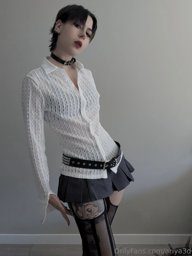 Want to see what s under this tiny little mini skirt scroll through to part 6 