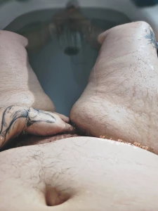 The way the light hits my wet body a study part 3