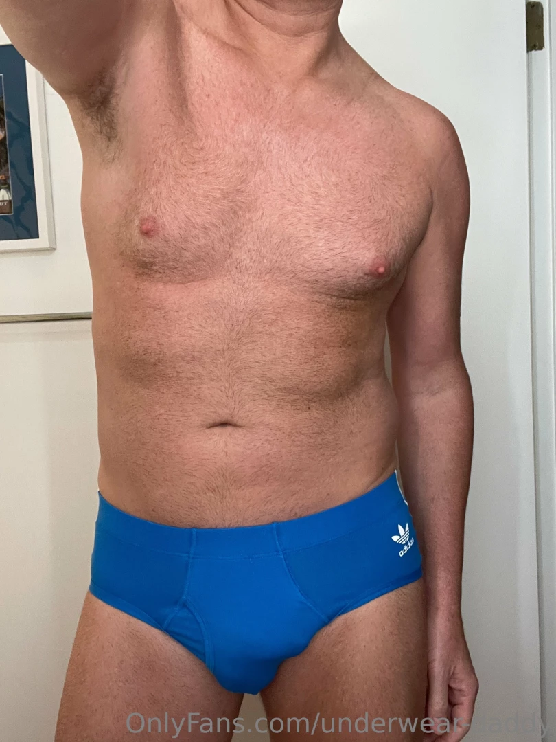 Blue adidas underwear gay sexy daddy underwear part 3 