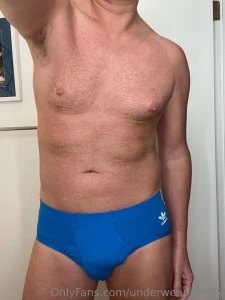 Blue adidas underwear gay sexy daddy underwear part 3